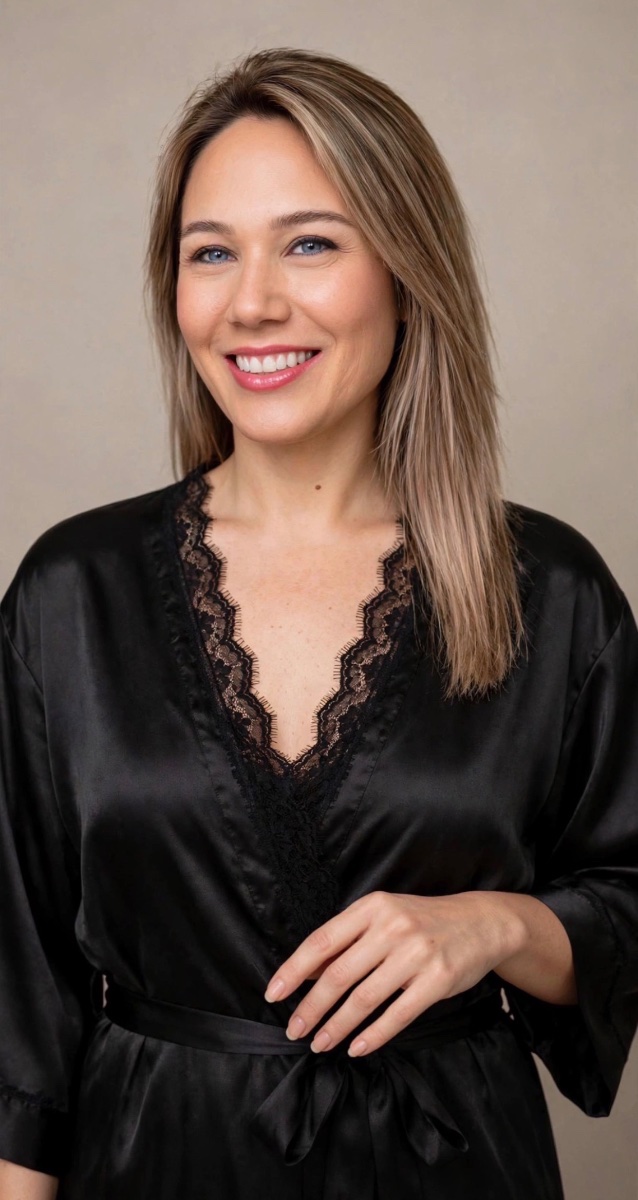 Thais - loira sorridente - Santos - MClass